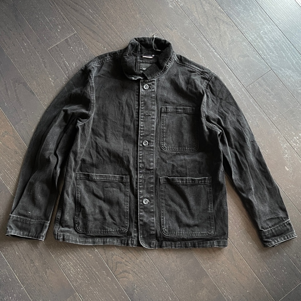 Jack&Jones men black jacket coat size xxl